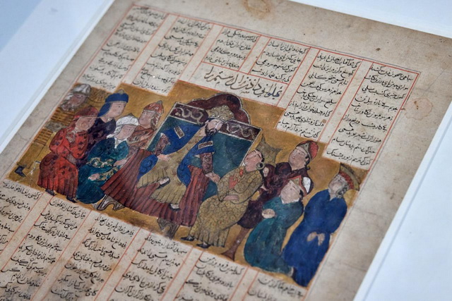 В Лондоне состоялось открытие выставки Silk Roads