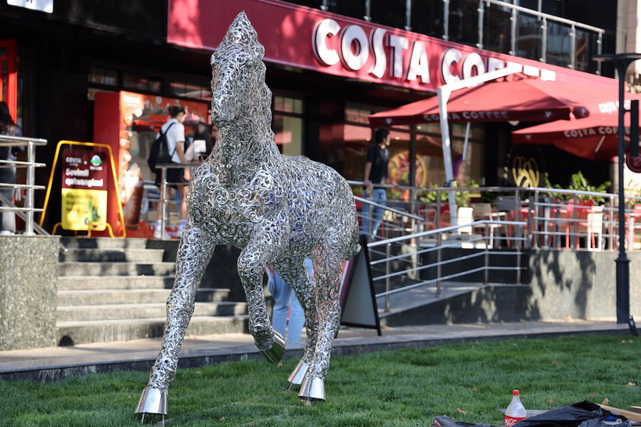 The first stage of creating a "gastronomic" street on Taras Shevchenko Street completed