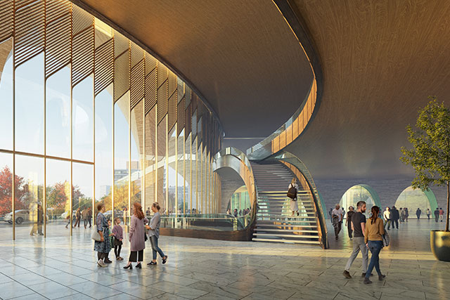 Zaha Hadid designs the Alisher Navoi International Research Center