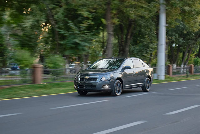 Chevrolet Cobalt Midnight priced 7.3 million soums higher than current model