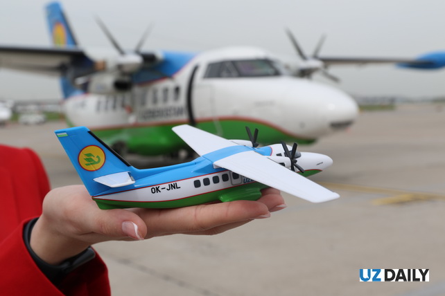 Uzbekistan Airways пополнил парк четвертым самолетом LET L-410