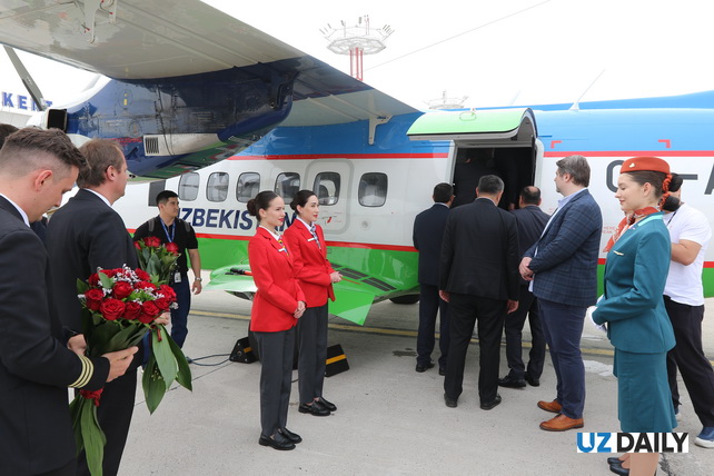 Uzbekistan Airways пополнил парк четвертым самолетом LET L-410