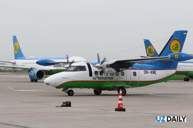 Uzbekistan Airways пополнил парк четвертым самолетом LET L-410