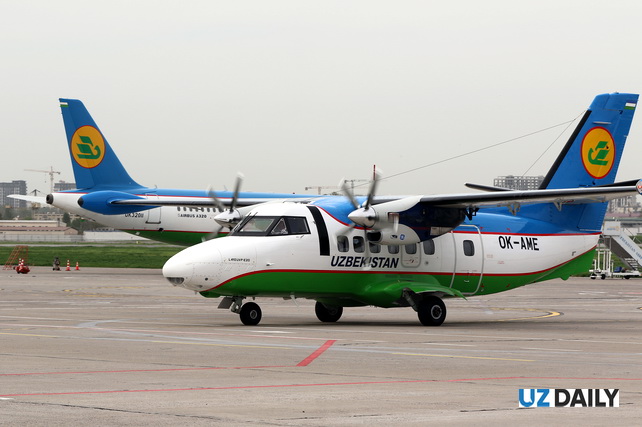 Uzbekistan Airways пополнил парк четвертым самолетом LET L-410