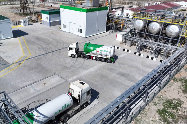 Air Products открыла современное производство пищевого CO₂ в Узбекистане