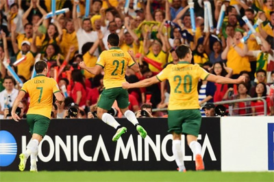 Australia win the AFC Asian Cup Australia win the AFC Asian Cup