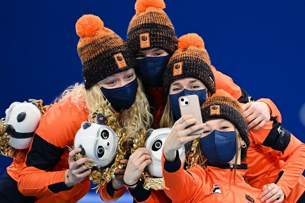 Netherlands wins Olympic gold in women’s 3,000m short track relay at Beijing 2022 Netherlands wins Olympic gold in women’s 3,000m short track relay at Beijing 2022