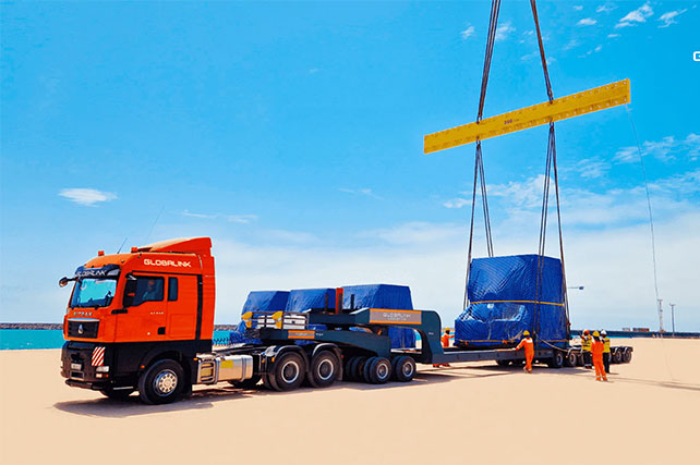 Globalink Logistics delivers equipment for energy project in Uzbekistan Globalink Logistics delivers equipment for energy project in Uzbekistan