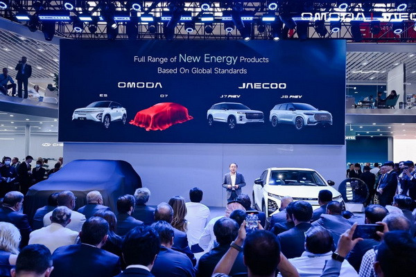 Chery presents OMODA E5, OMODA 7, J7 PHEV and J8 PHEV cars Chery presents OMODA E5, OMODA 7, J7 PHEV and J8 PHEV cars