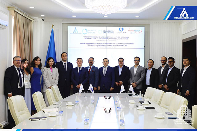 Uzbekistan's First Green Hydrogen Project Secures Funding with International Partners