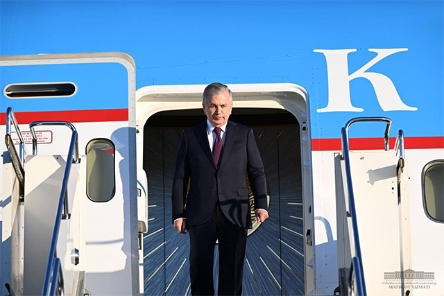 Prezidentimiz Samarqandga keldi