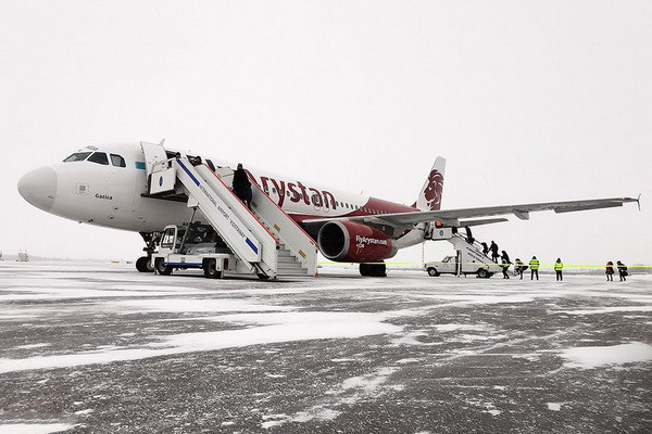 Авиакомпания FlyArystan возобновляет полеты из Алма-Аты в Самарканд Авиакомпания FlyArystan возобновляет полеты из Алма-Аты в Самарканд