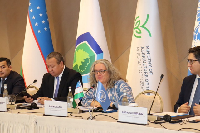 Oʻzbekistonda oziq-ovqat tizimlarining, yerdan foydalanish va qayta tiklashga ta’sirini baholash dasturi (FOLUR) loyihasi ishga tushirildi Oʻzbekistonda oziq-ovqat tizimlarining, yerdan foydalanish va qayta tiklashga ta’sirini baholash dasturi (FOLUR) loyihasi ishga tushirildi