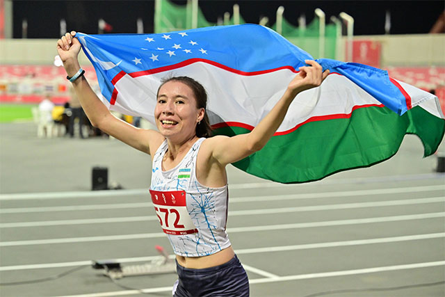 Nasima Mamirova Wins Silver for Uzbekistan at Asian Games Nasima Mamirova Wins Silver for Uzbekistan at Asian Games