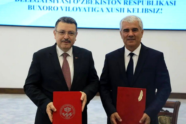 Бухара и Трабзон стали побратимами Бухара и Трабзон стали побратимами