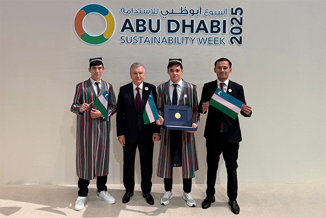 Tashkent Presidential School wins prestigious Zayed Sustainability Prize Tashkent Presidential School wins prestigious Zayed Sustainability Prize