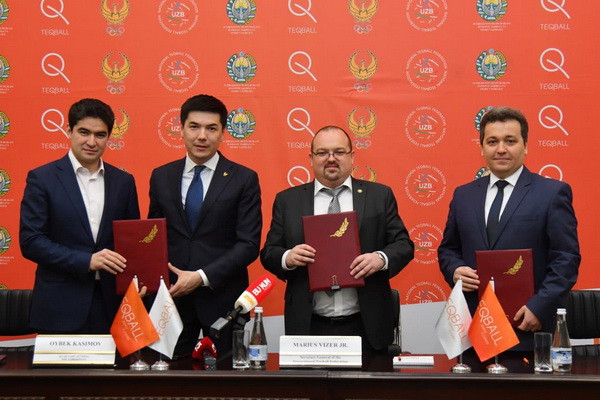 A memorandum of cooperation was signed between the International Teqball Federation, the Ministry of Public Education and the NOC A memorandum of cooperation was signed between the International Teqball Federation, the Ministry of Public Education and the NOC