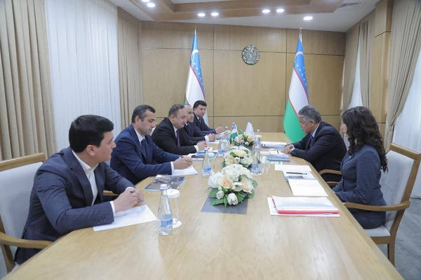 A meeting takes place with the Secretary General of the organization TURKSOY A meeting takes place with the Secretary General of the organization TURKSOY