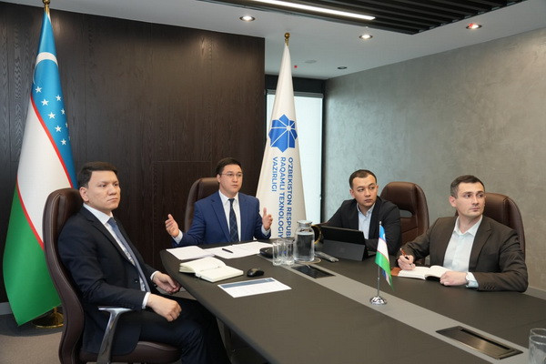 A meeting takes place with the CEO of Invest Qatar A meeting takes place with the CEO of Invest Qatar