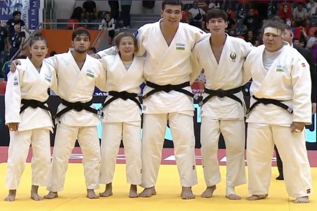 Uzbekistan’s Junior Judokas Win Silver in Mixed Team World Championship
