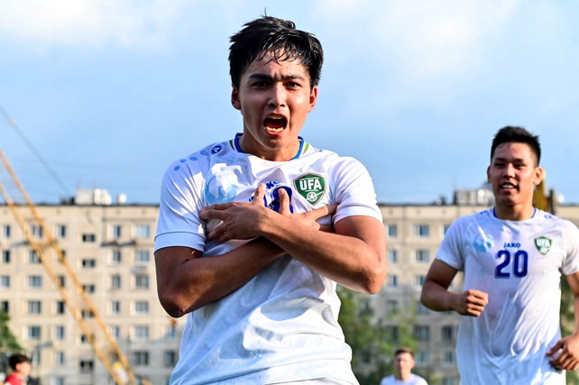 O‘zbekiston U-17 jamoasi SSKA ustidan g‘alaba qozondi