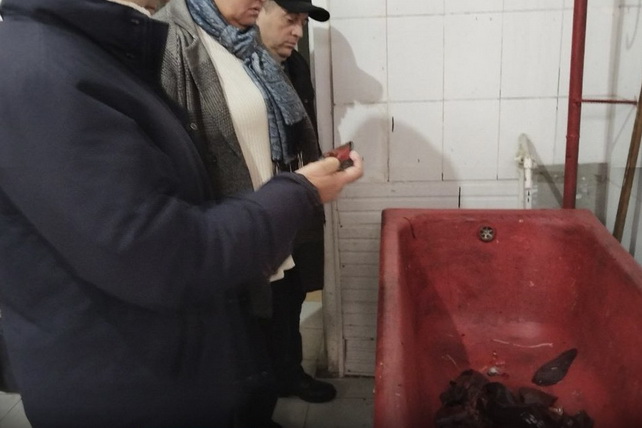 Sanepidqo‘mita Chorsu bozorida kasal jigarning sotuvini to‘xtatdi Sanepidqo‘mita Chorsu bozorida kasal jigarning sotuvini to‘xtatdi