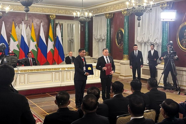 Russia and Myanmar sign agreement on the construction of a small modular nuclear power plant Russia and Myanmar sign agreement on the construction of a small modular nuclear power plant