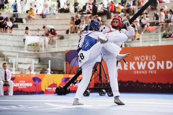 Uzbek taekwondo fighter Shukhrat Salaev wins a bronze medal at the Grand Prix in Rome Uzbek taekwondo fighter Shukhrat Salaev wins a bronze medal at the Grand Prix in Rome