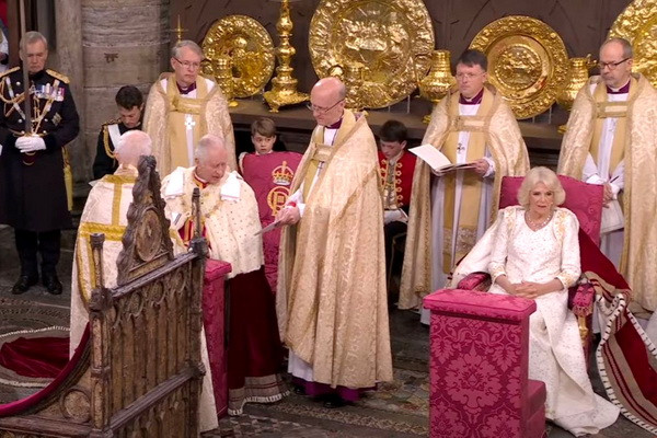 British King Charles III crowned in London British King Charles III crowned in London