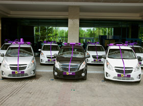 UCell names owners of seven Chevrolet Spark automobiles UCell names owners of seven Chevrolet Spark automobiles