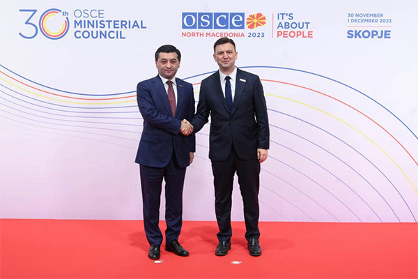 Foreign Minister of Uzbekistan attended the OSCE 30th Ministerial Council