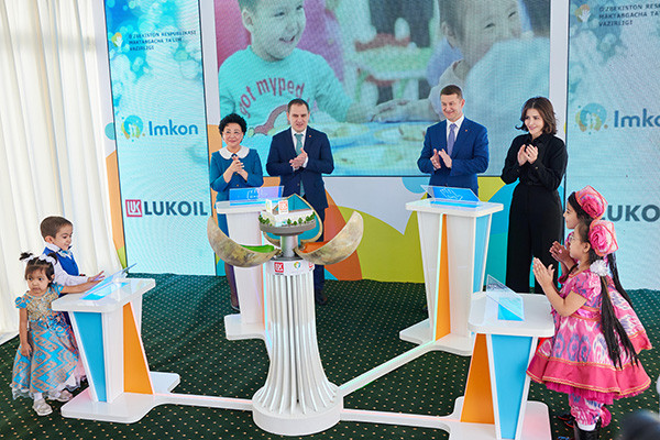 При поддержке ЛУКОЙЛА в Узбекистане открылись сразу три дошкольных учреждения